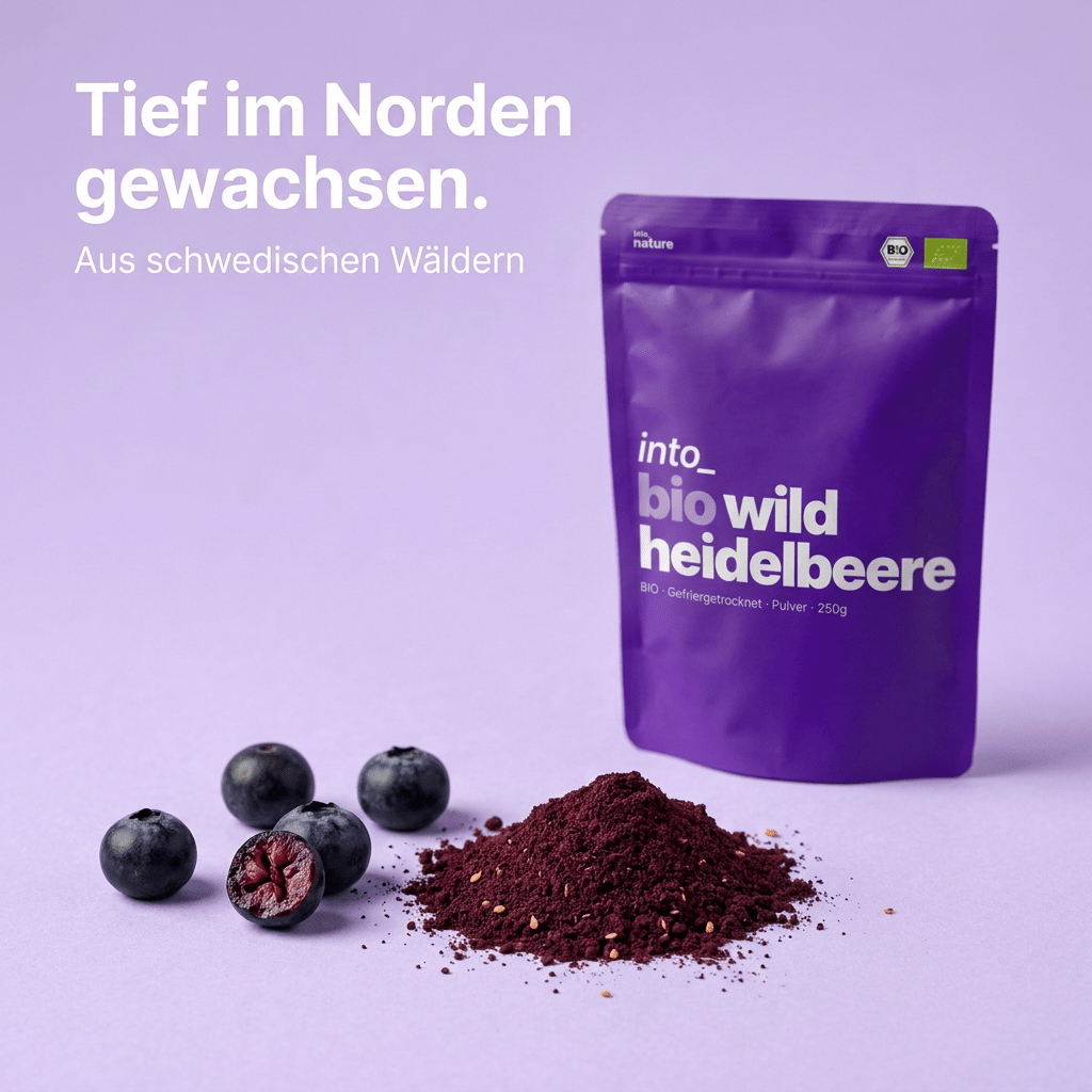 Bio-Wildheidelbeerpulver - 250g