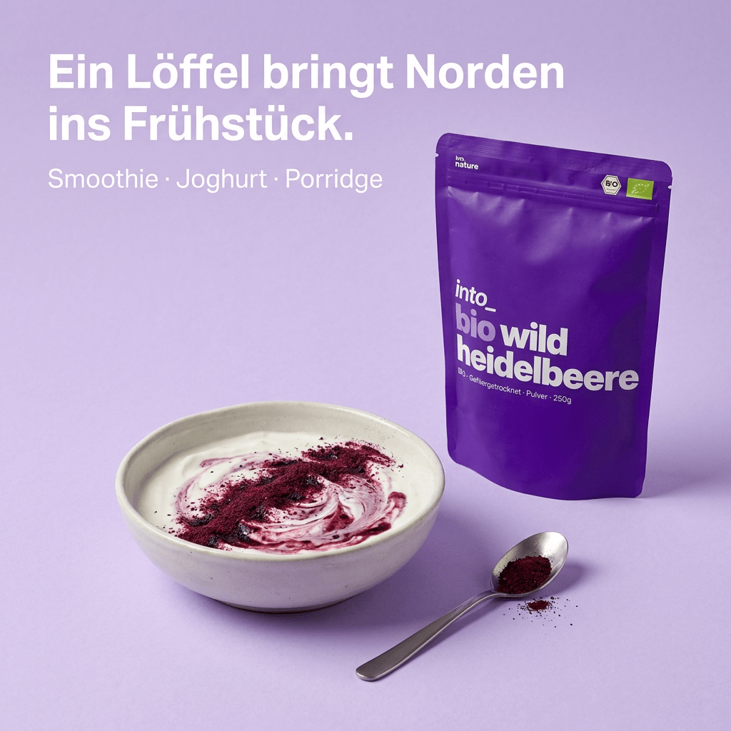 Bio-Wildheidelbeerpulver - 250g