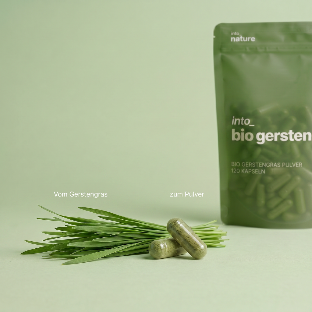 Bio Gerstengraspulver Kapseln