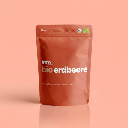 Bio-Erdbeerpulver gefriergetrocknet - 250g
