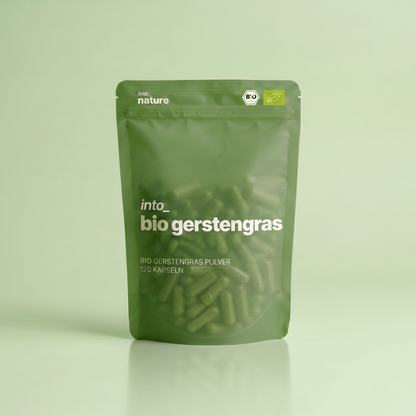 Bio Gerstengraspulver Kapseln